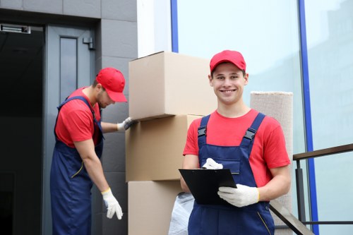 Customer complaint process for a man and a van service