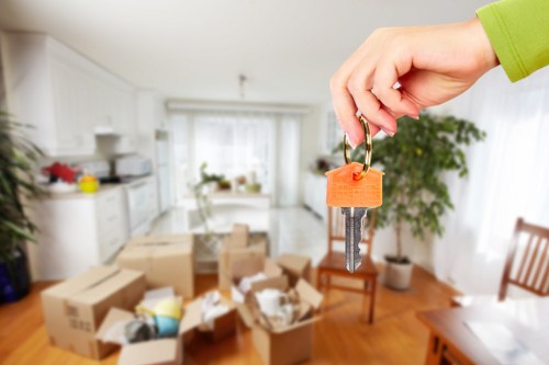 Professional removal service handling a flat move in Balham