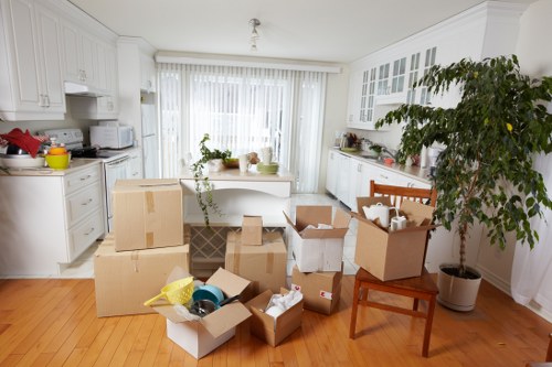 Flat move support in Balham with stairs and tight access