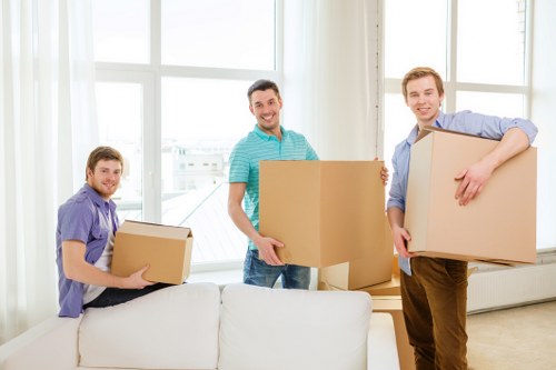 Packing and moving supplies used for removals in Balham