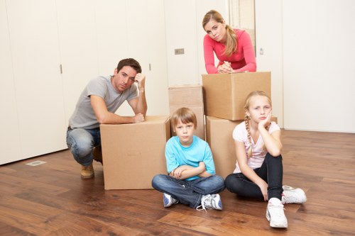 Office packing and unpacking service for a small business in Balham